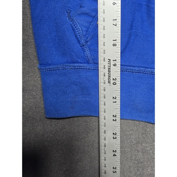 Abercrombie Blue Full Zip Hoodie Youth Pullover Sweatshirt  Boy's Jacket Medium - Picture 6 of 7
